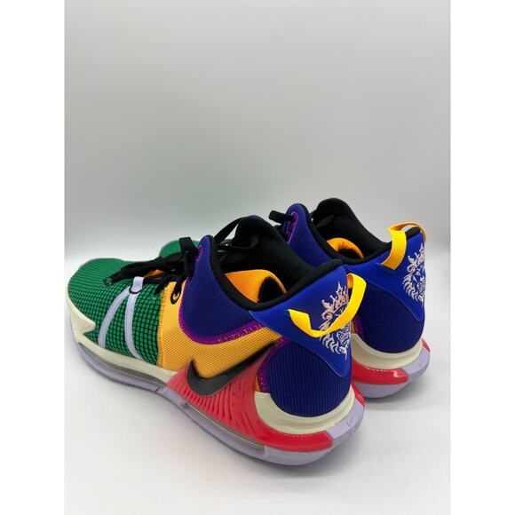 Nike LeBron Witness 7 DM1123-501 Multicolor Basketball Shoes Men's Size 17 - Picture 8 of 12